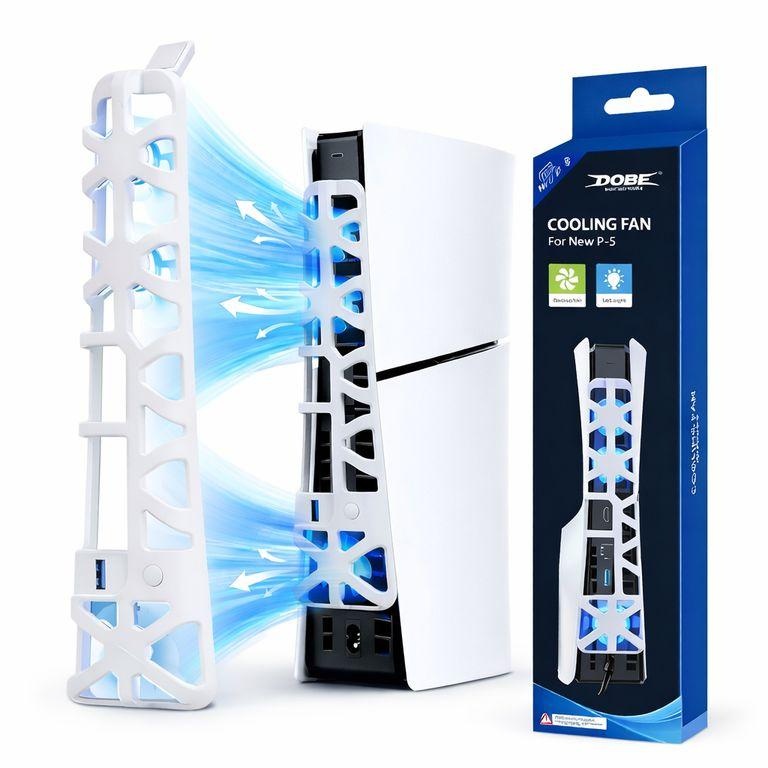DOBE PlayStation 5 Triple Cooling Fan Attachment (TP5-1523E) - White