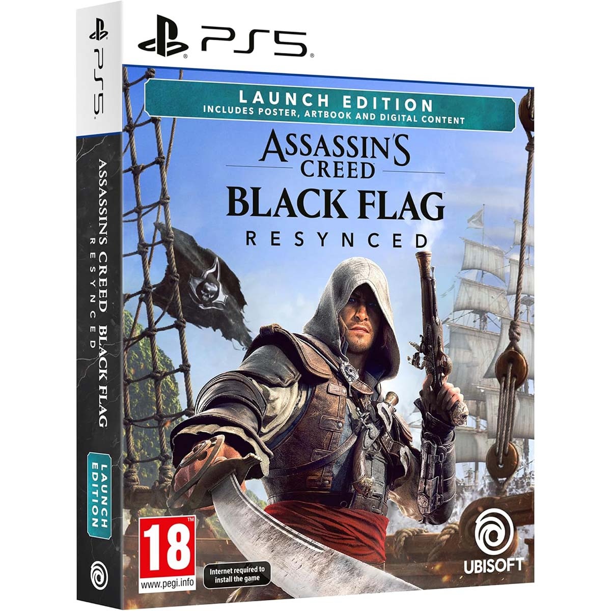 Video Game - PS5 | Assassin's Creed Black Flag: Resynced Launch Edition (PS5)