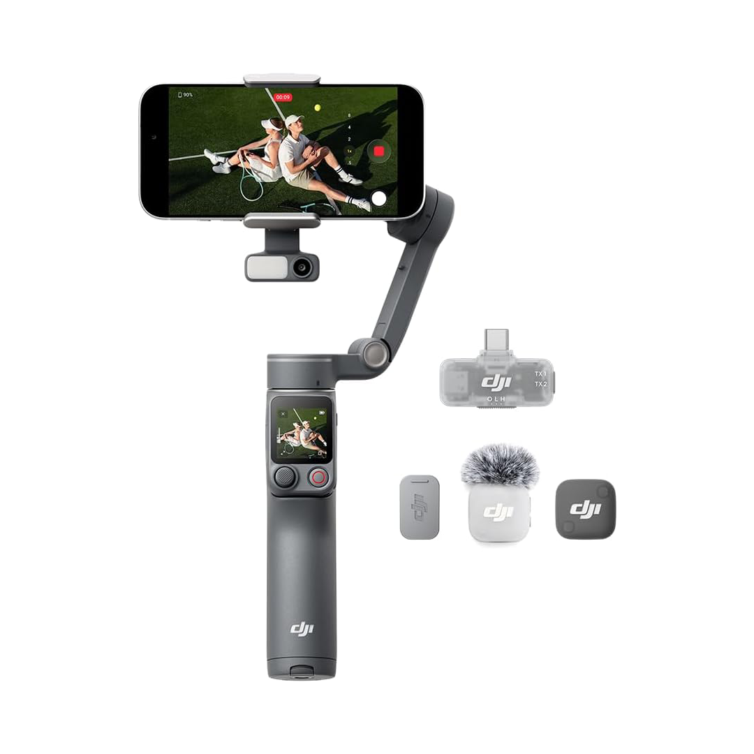 DJI Osmo Mobile 8P 3-Axis Smartphone Gimbal Stabilizer – Combo Kit