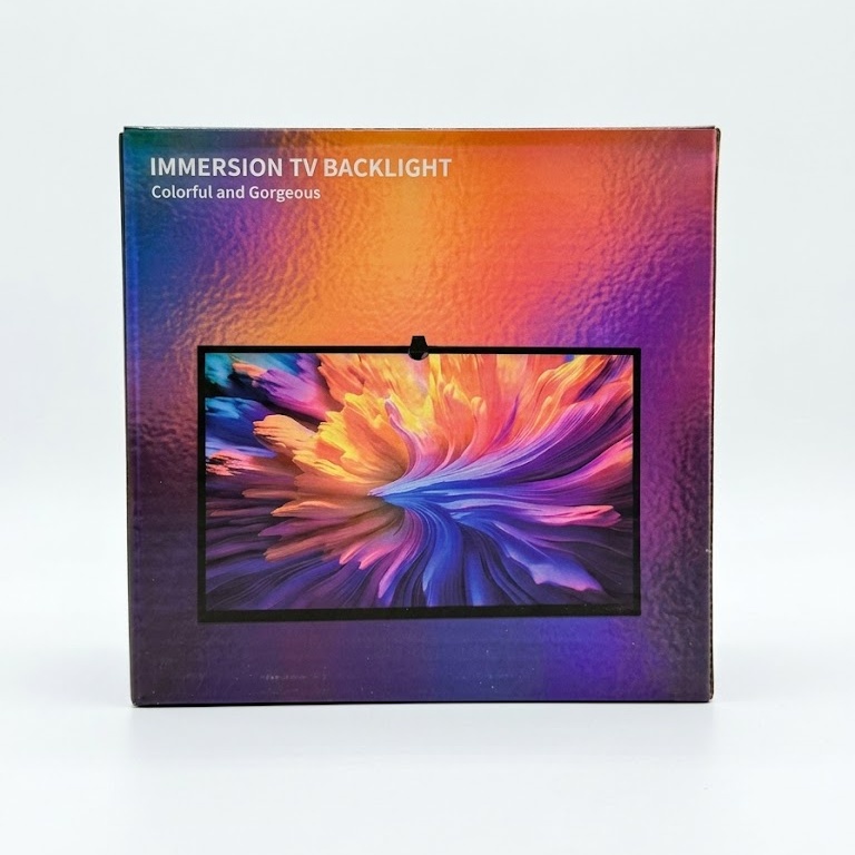 Smart TV LED Backlight Strip with Camera – Fits 24" to 65" TVs (3 Meters)