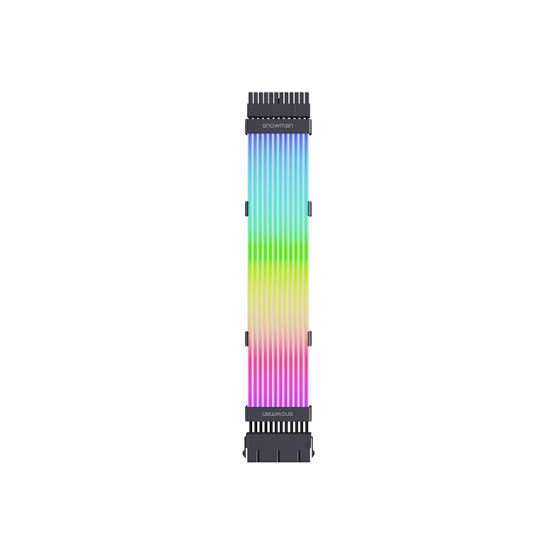 Snowman A40 24-Pin Mainboard Extension ARGB Cable - Black