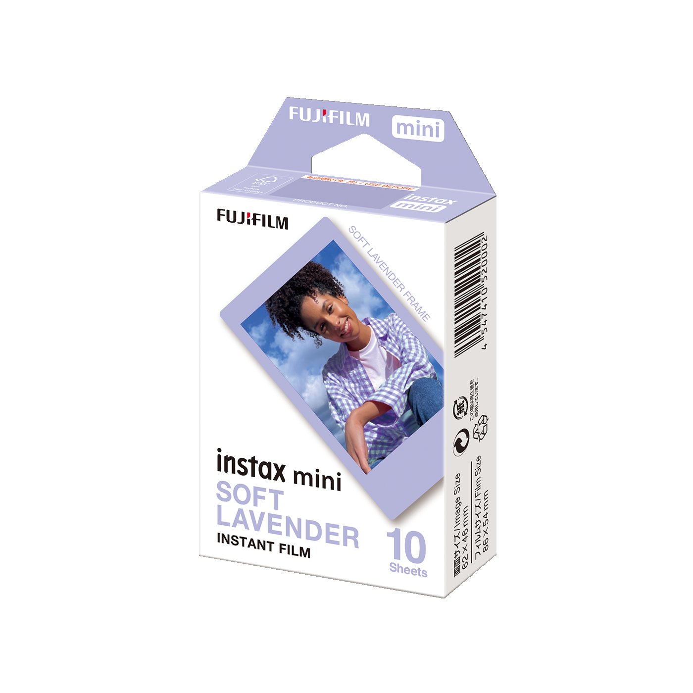 Fujifilm Instax Mini Instant Film "Soft Lavender Edition" (1 x 10 Sheets)