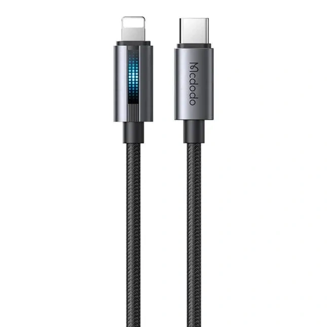 Mcdodo USB-C to Lightning cable with 36W flashing light 1.2m