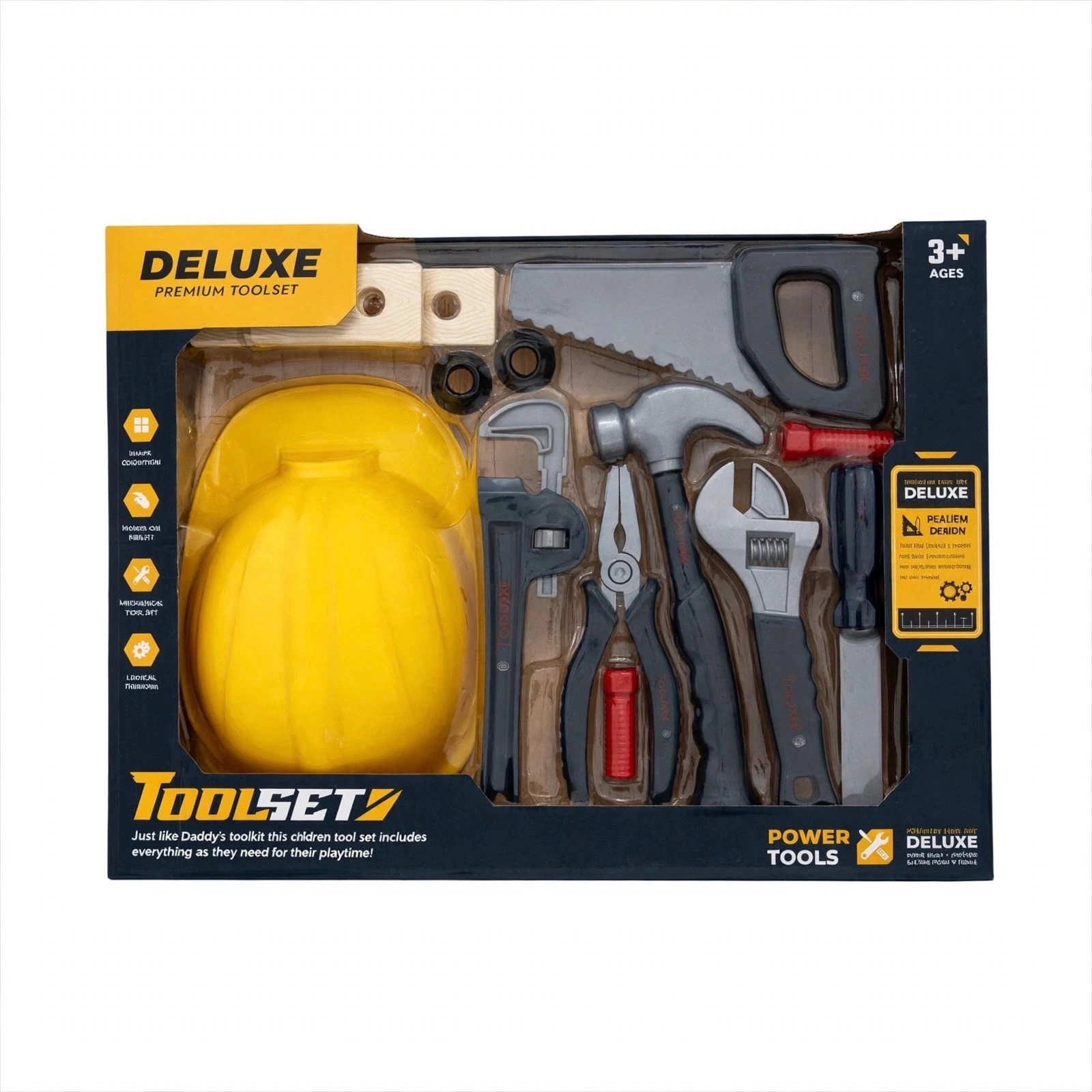 Deluxe Premium Tool Set – Yellow Cap
