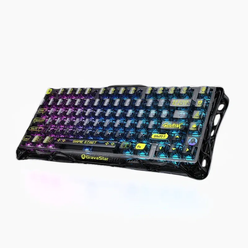 GravaStar Mercury K1 Lite 75% Wireless Mechanical Gaming Keyboard – Arabic Layout