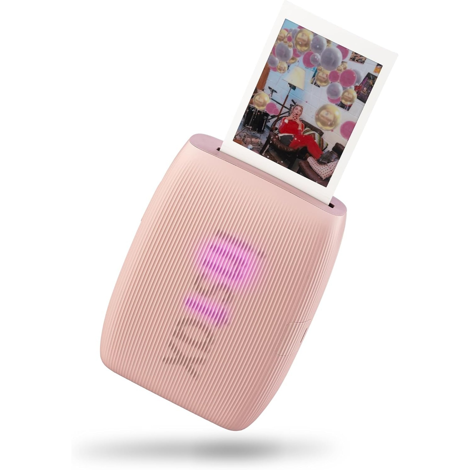 پرینتەری دەستبەجێی فۆتۆگرافی بۆ مۆبایل Fujifilm Instax Mini Link 3 - ڕەنگی پەمەیی (Rose Pink)