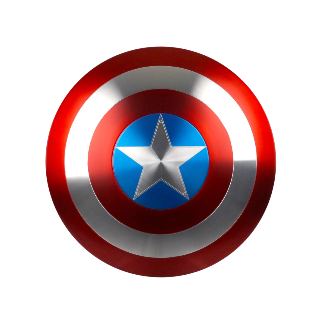 Captain America Metal Shield – 1:1 Replica Full Size Prop