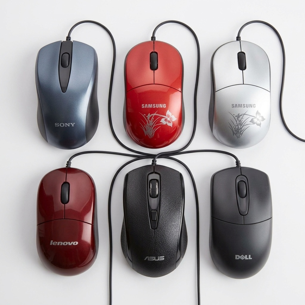 Mouse wired Normal quality 1200DPI (Random Style) 