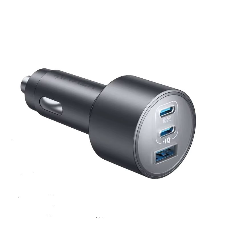 Anker Car Charger (167.5W/ 3 Ports) With USB-C Cable - B2737HA1