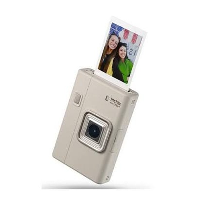 كاميرا فورية هجينة فوجي فيلم إنستاكس ميني ليبلاي بلس (Fujifilm Instax Mini LiPlay Plus) - اللون البيج الرملي (Sand Beige)