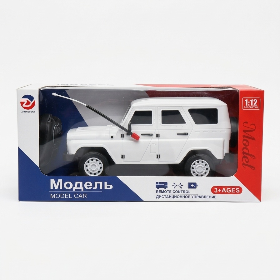 Classic Jeep Old RC Toy Car – 1:12 Scale Remote Control Vehicle