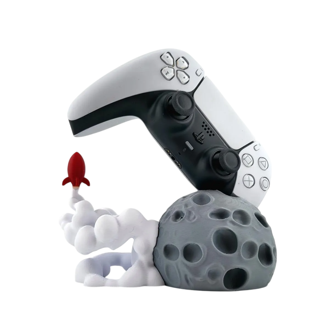 "To The Moon" PS5 Controller Holder Stand