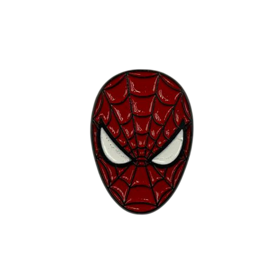 spiderman head sticker