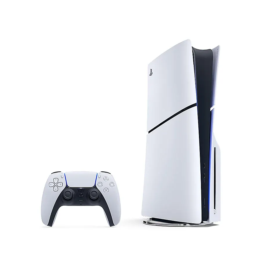 PlayStation 5 - Console USA Region 8K Slim open box- 1TB Bundle(Bag,Dualsense Charger,10 Video Game)