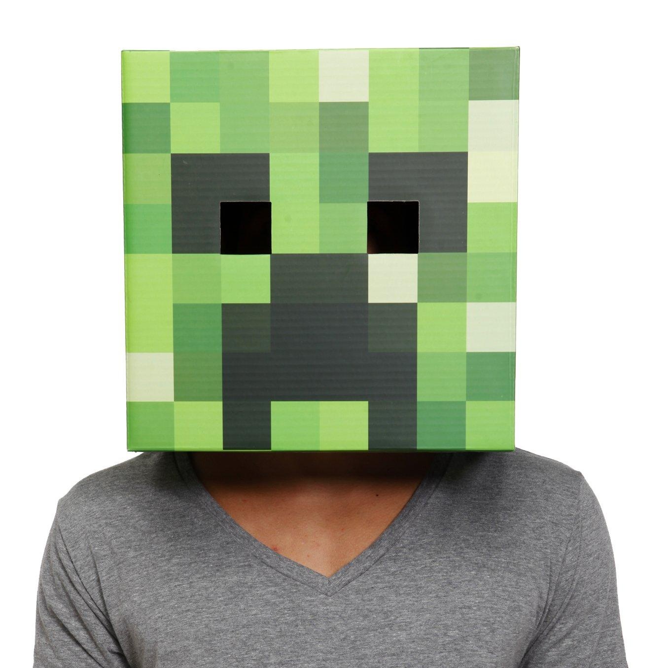 Minecraft The Amazing Cardboard Head – Steve Mask Prop Replica