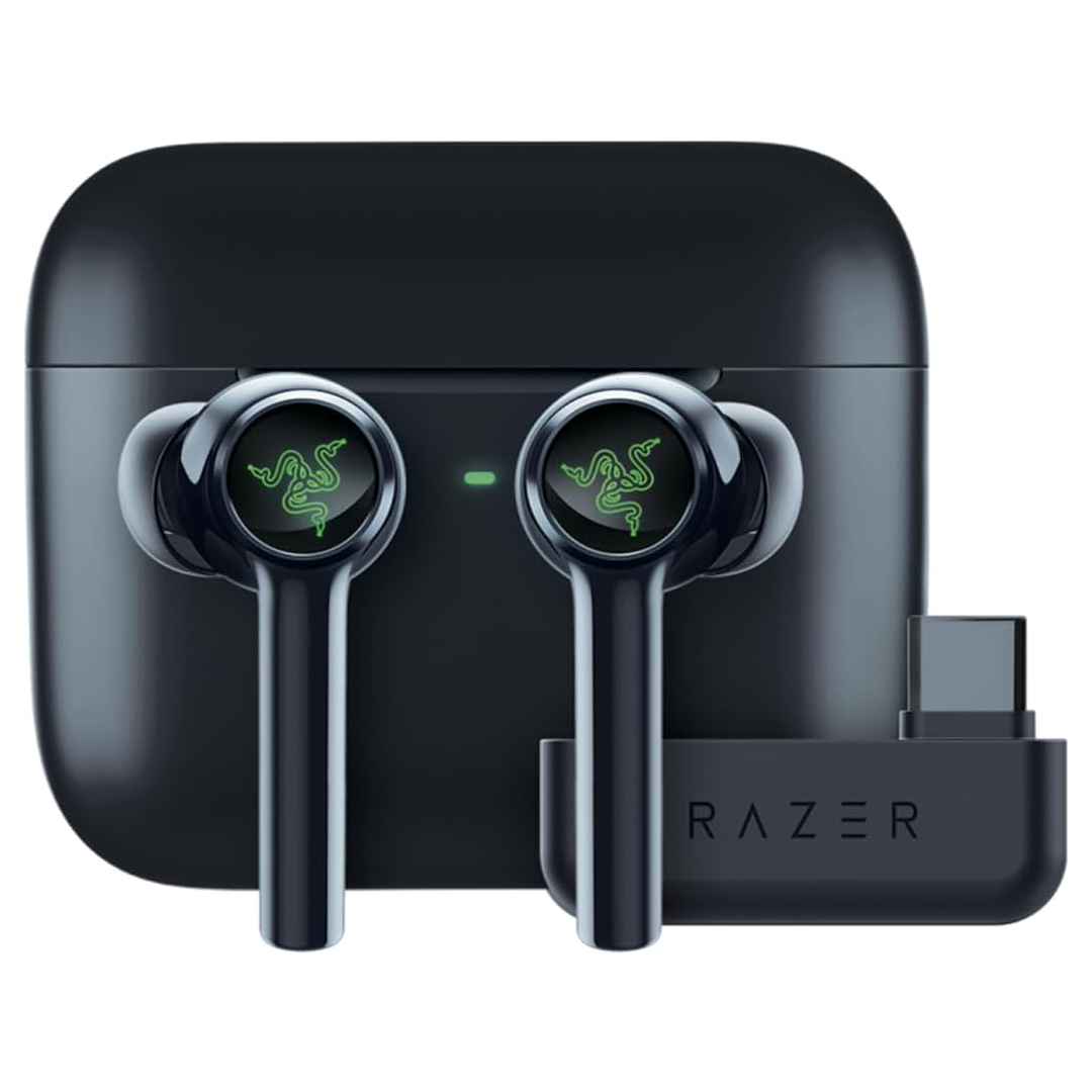 Razer Hammerhead Pro HyperSpeed Wireless Gaming Earbuds for PC, Playstation, Switch, Mobile