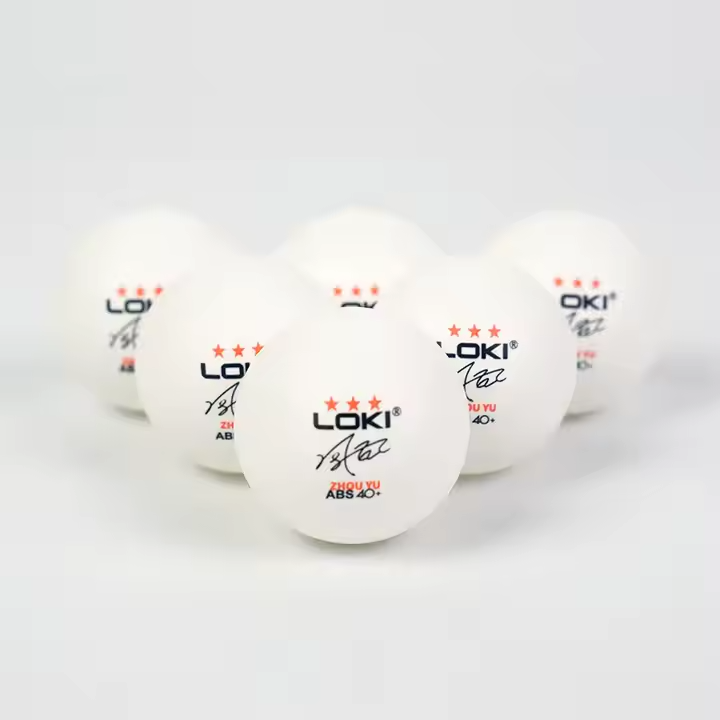 LOKI 3-Star 40+ Table Tennis Balls (6 Pcs)