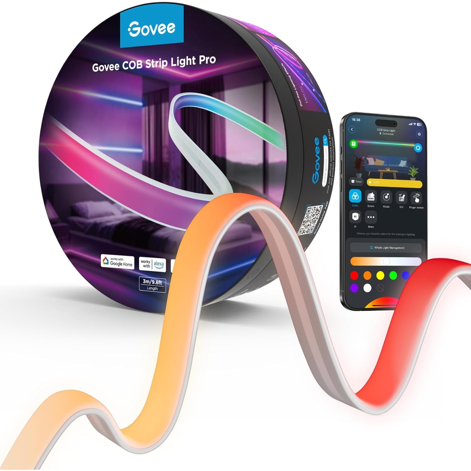 شريط الإضاءة Govee H61E5 COB Pro