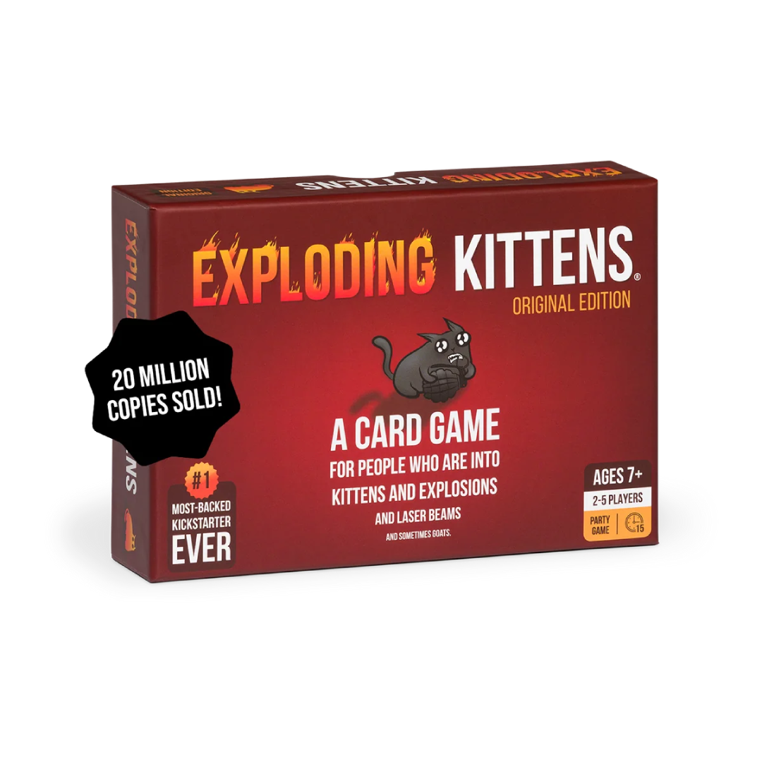 Exploding Kittens Board Game – Card Game for Families & Friends Board Game