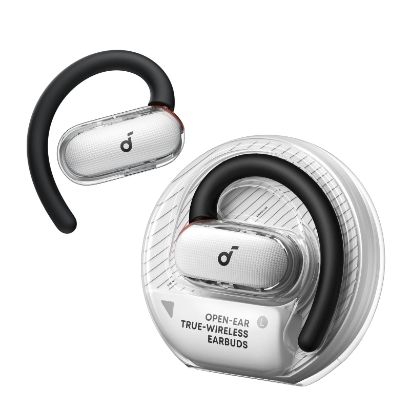 Anker Soundcore V40i Open-Ear Wireless Earbuds — White
