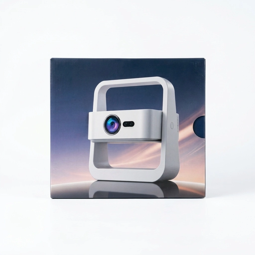 S34 Smart Home Theater Projector – 720P, 4K Support, Android 13, Wi-Fi & Bluetooth