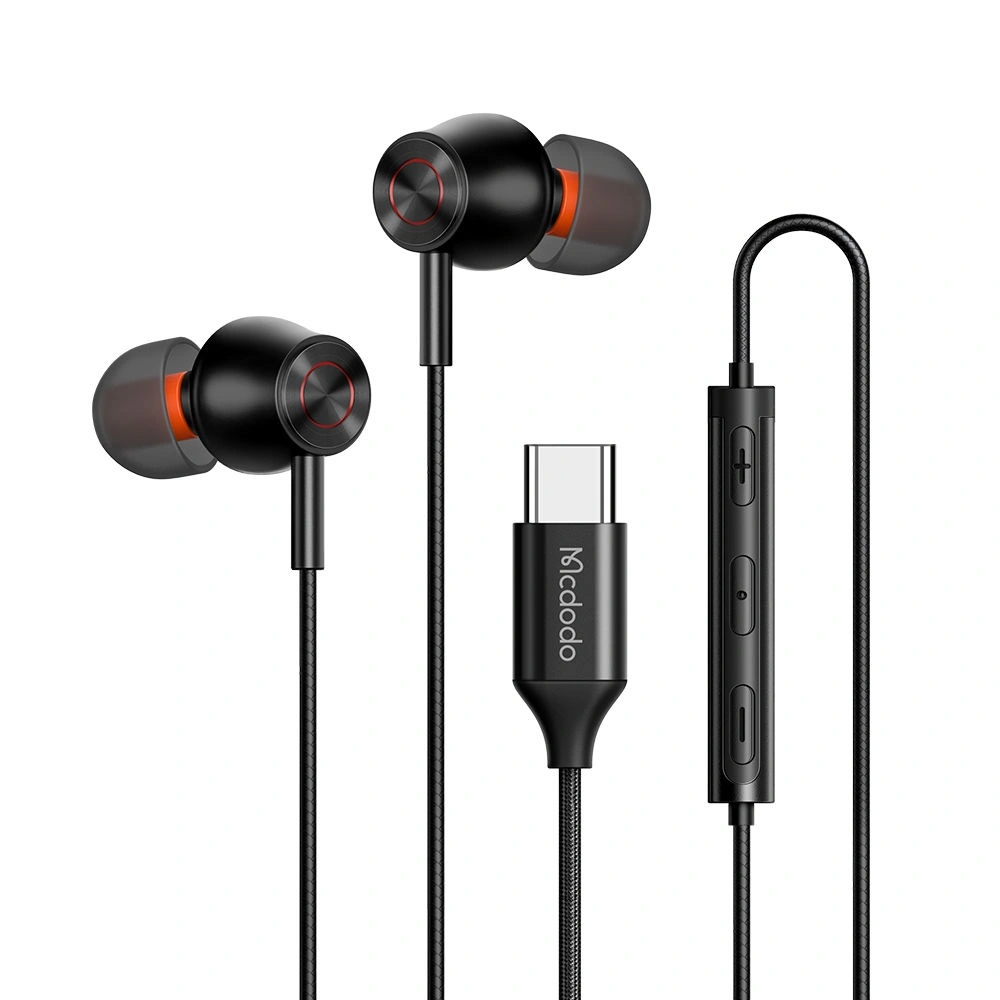 Mcdodo Type-C Wired Earphone (HP-3490 Black)