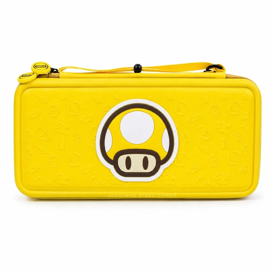 EVA Storage Bag for Switch 2 (Yellow Mushroom)