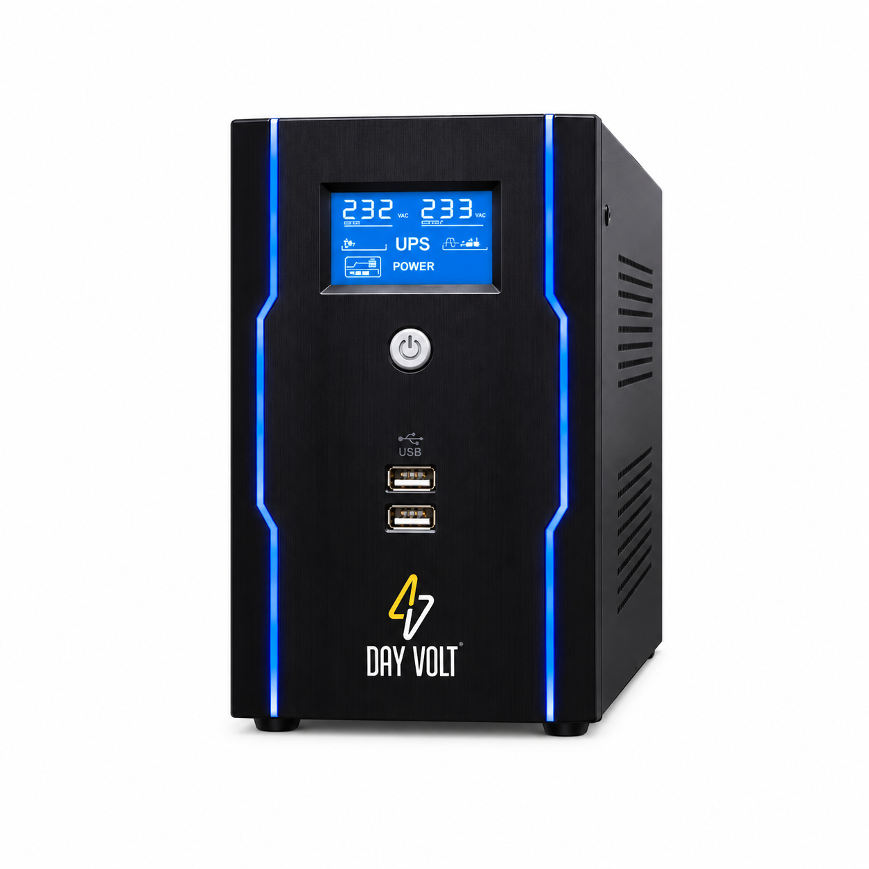 DayVolt Gaming UPS 1500VA / 900W Uninterruptible Power Supply