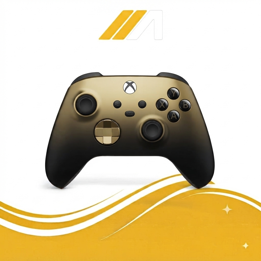 کۆنترۆڵەری بێوایەری Xbox - وەشانی Gold Shadow (سندوقی کراوە)