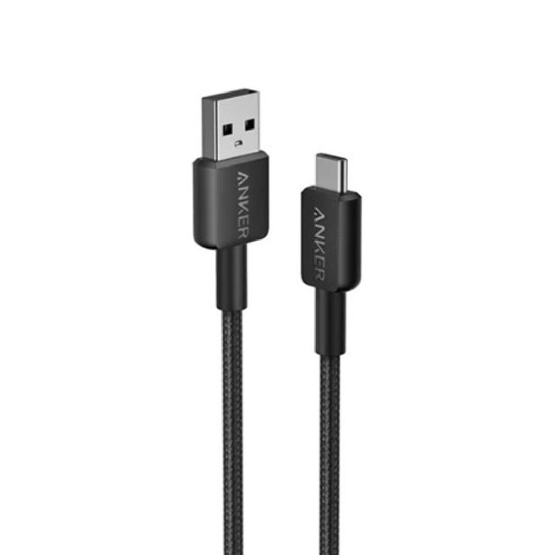 Anker Nylon Cable | USB-A to USB-C - Black - 1.8m