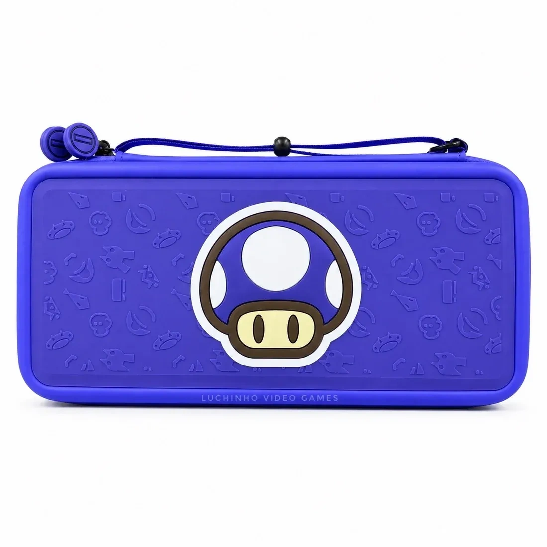 EVA Storage Bag for Switch 2 (Blue Mushroom)