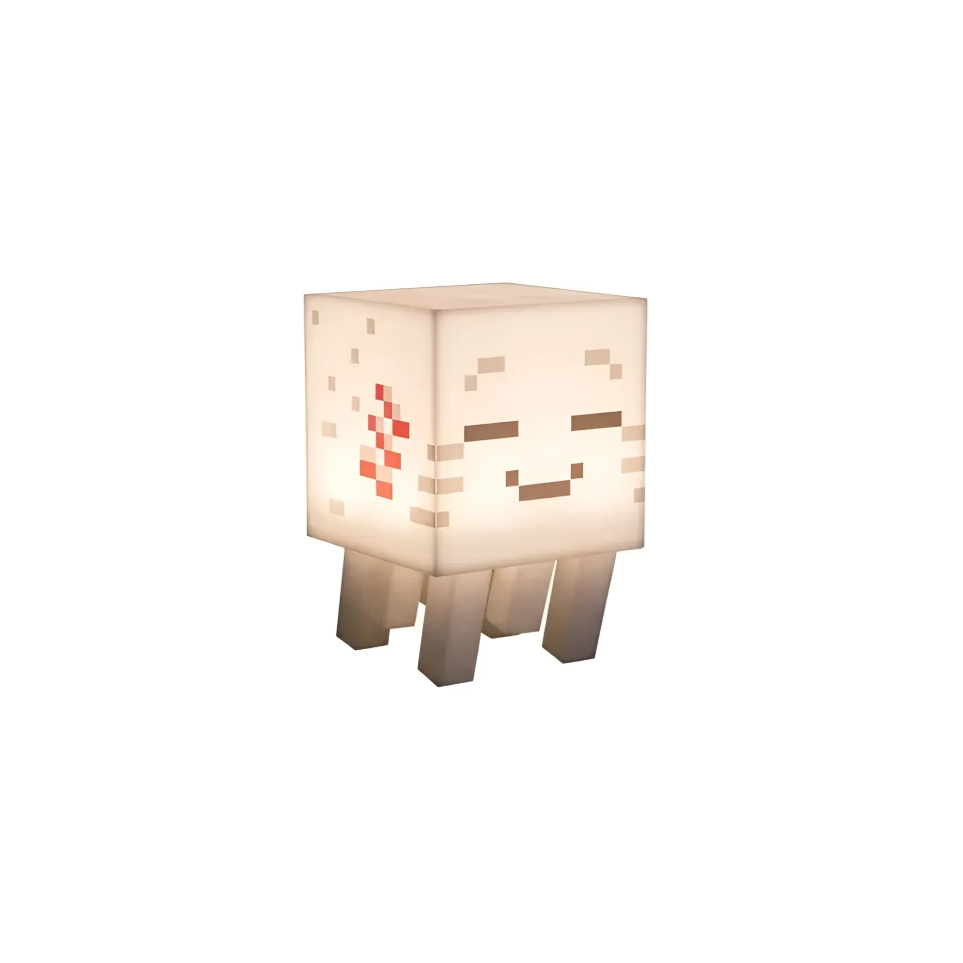 Minecraft Ghast 3D Ambient Night Light – Floating Block LED Lamp
