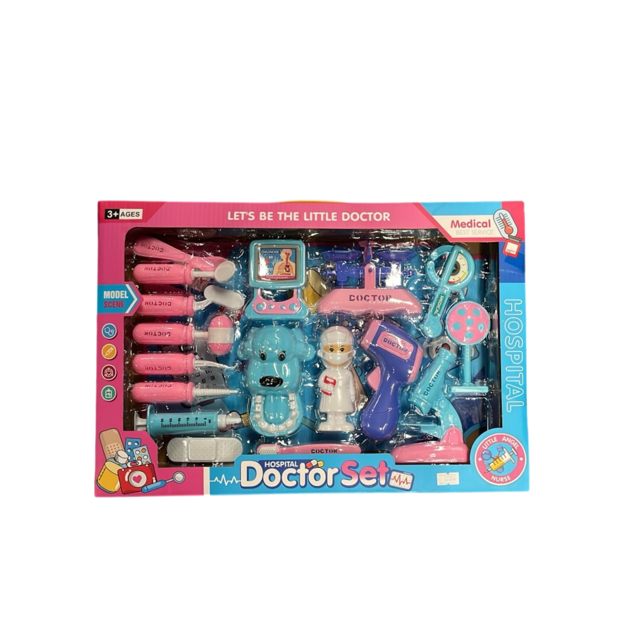 Hospital Doctor Play Set – Medical Pretend Play Kit for Kids