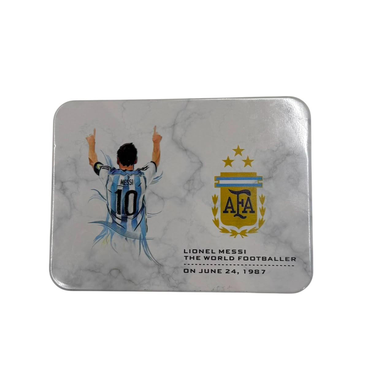Lionel Messi Argentina National Team Fan Collectible Gift Box