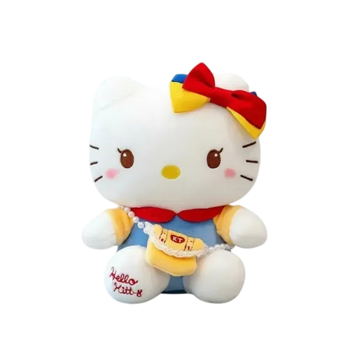 بووکی پەڕۆی نەرمی کەسایەتی هێلو کیتی سانریۆ - ٤٥ سم (Sanrio Hello Kitty Custom Plush Toy)
