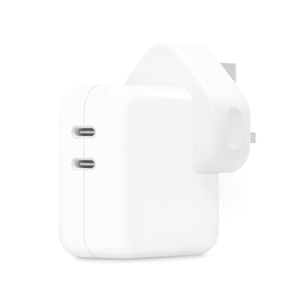Apple 35W Dual USB-C Port Power Adapter - UK Plug (A2676)