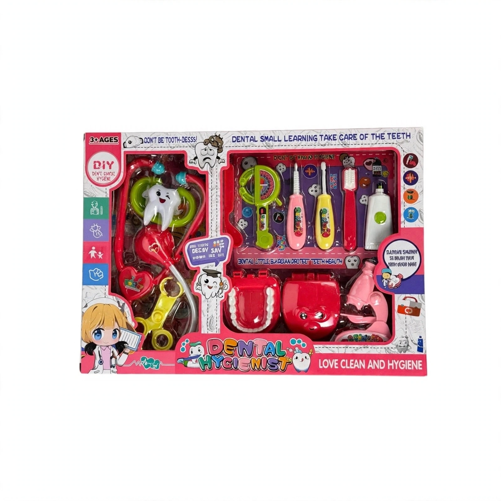 Dental Hygienist Play House Toy Set