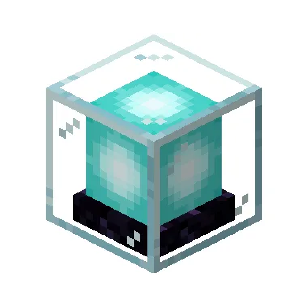 Minecraft Luminaria Beacon 3D Ambient Lamp – Color-Changing LED Desk Light