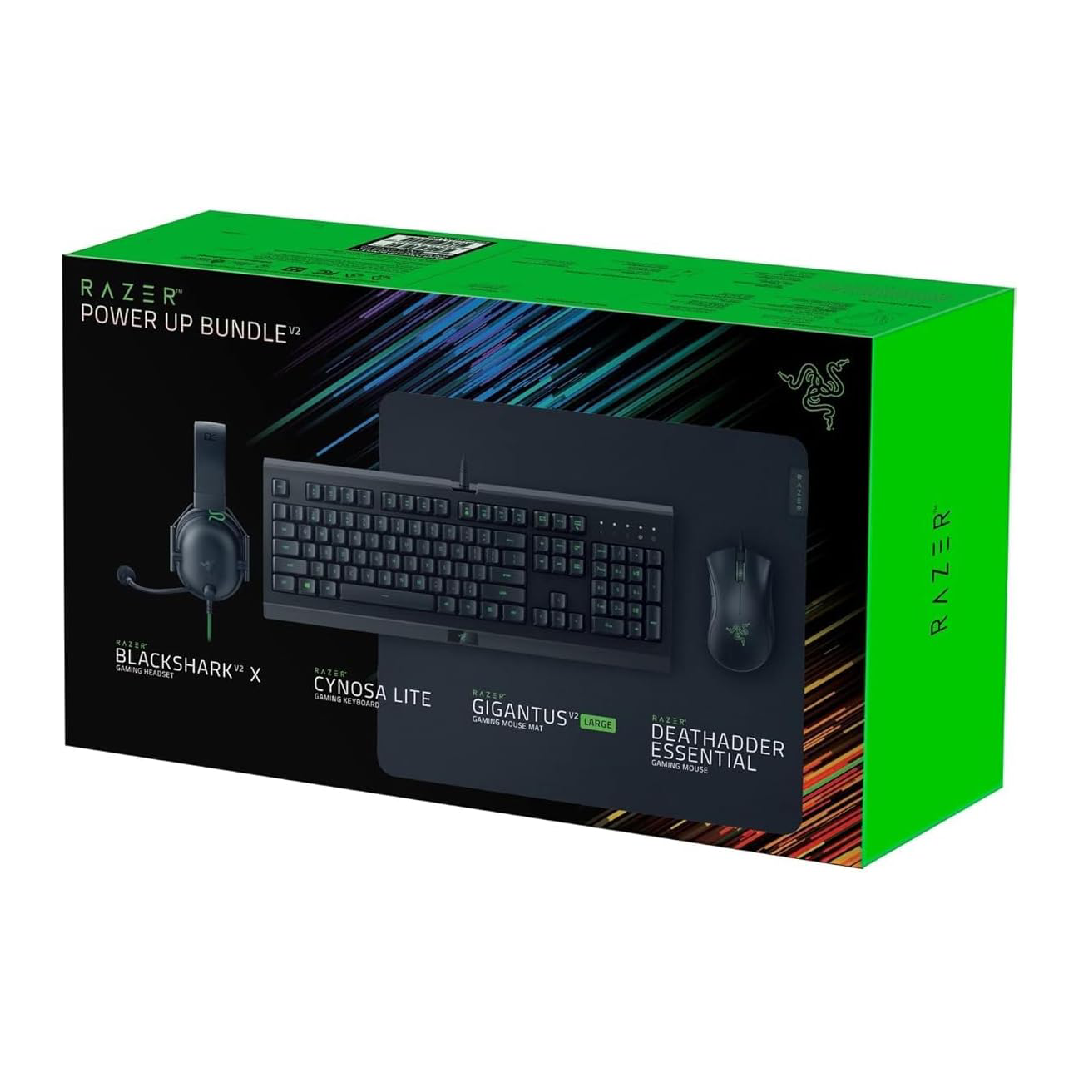 Razer Keyboard Cynosa Lite V2 Bundle Headphone & Mouse