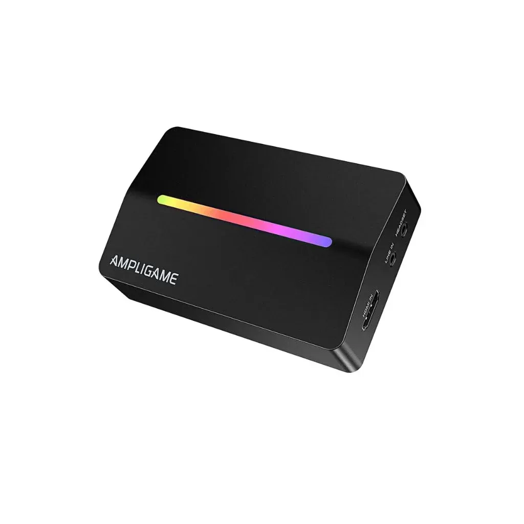 بطاقة التقاط الفيديو بدقة 4K/2K/1080P مع إضاءة RGB - فايفاين أمبلي جيم V3 (FIFINE AmpliGame V3)