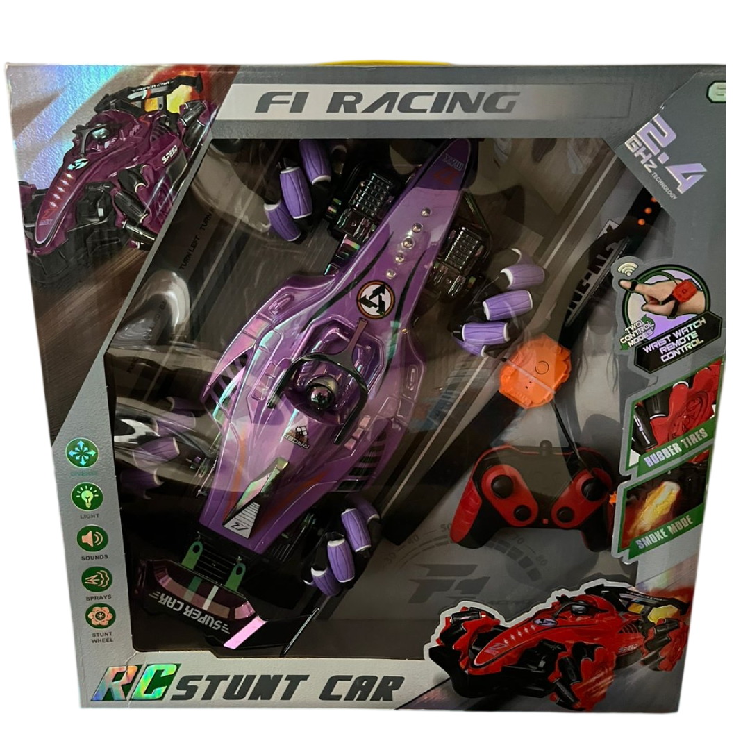 F1 Racing car RC controler two mode- Purple